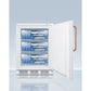 Accucold 24" Wide All-Freezer with Antimicrobial Pure Copper Handle 