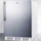 Accucold 24" Wide All-Refrigerator ADA Compliant with Thin Handle