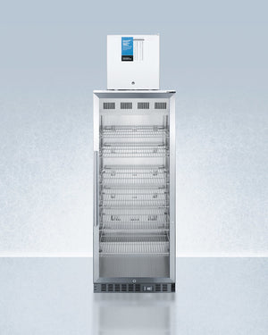 Accucold 24" Wide All-Refrigerator/All-Freezer Combination Front