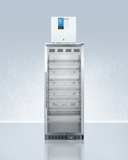 Accucold 24" Wide All-Refrigerator/All-Freezer Combination Front