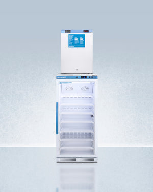 Accucold 24" Wide All-Refrigerator/All-Freezer Combination