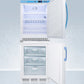 Accucold 24" Wide All-Refrigerator/All-Freezer Combination