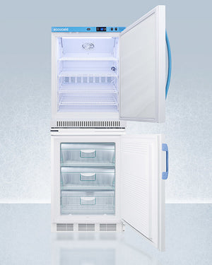 Accucold 24" Wide All-Refrigerator/All-Freezer Combination