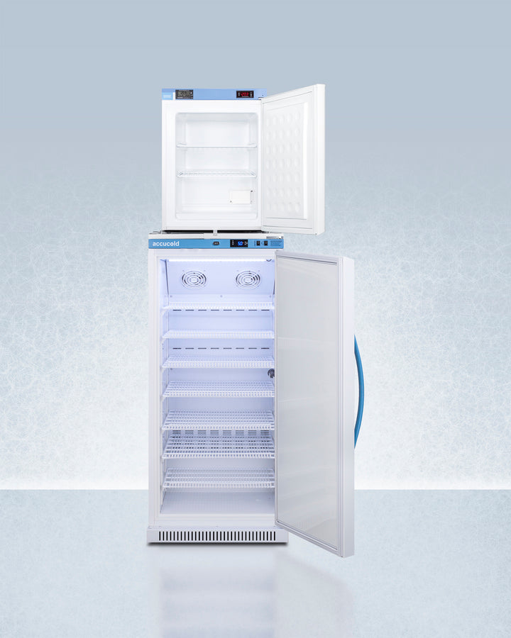 Accucold 24" Wide All-Refrigerator/All-Freezer Combination