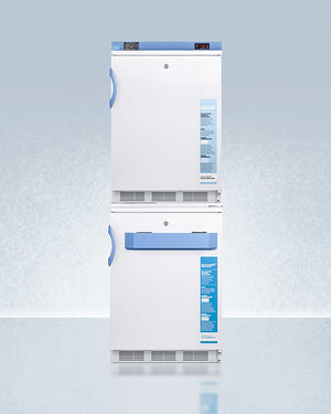 Accucold 24" Wide All-Refrigerator/All-Freezer Combination