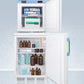 Accucold 24" Wide All-Refrigerator/All-Freezer Combination with Front Lock