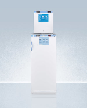 Accucold 24" Wide All-Refrigerator/All-Freezer Combination with Front Lock