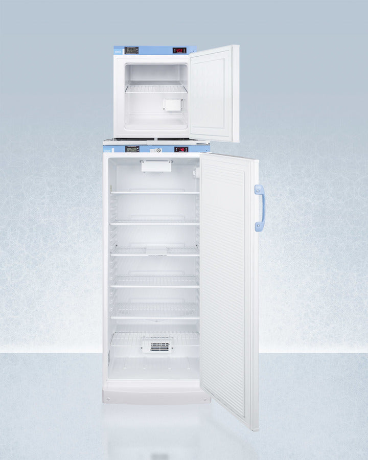 Accucold 24" Wide All-Refrigerator/All-Freezer Combination with Front Lock