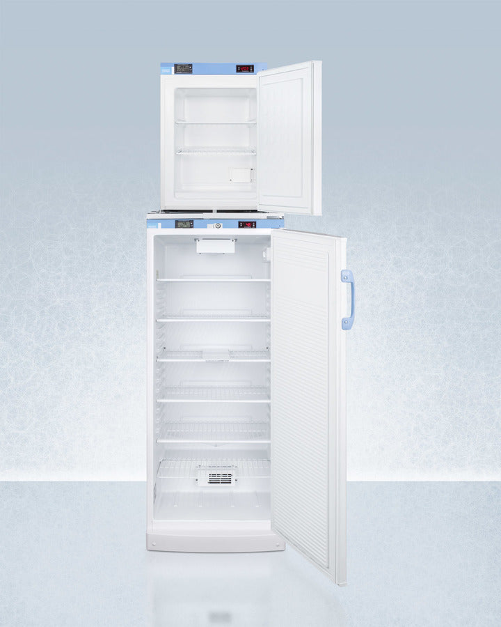 Accucold 24" Wide All-Refrigerator/All-Freezer Combination with Front Locks