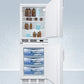 Accucold 24" Wide All-Refrigerator/All-Freezer Combination with Probe Hole Full