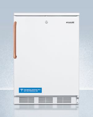 Accucold 24" Wide All-Refrigerator with Antimicrobial Pure Copper Handle