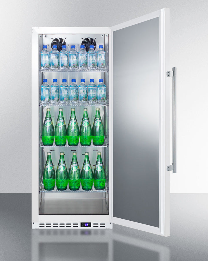 Accucold 24" Wide All-Refrigerator with Auto Defrost and Front Lock