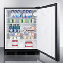 Accucold 24" Wide All-Refrigerator with Horizontal Handle ADA Compliant