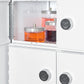 Accucold 24" Wide All-Refrigerator with Nine Interior Locking Compartments