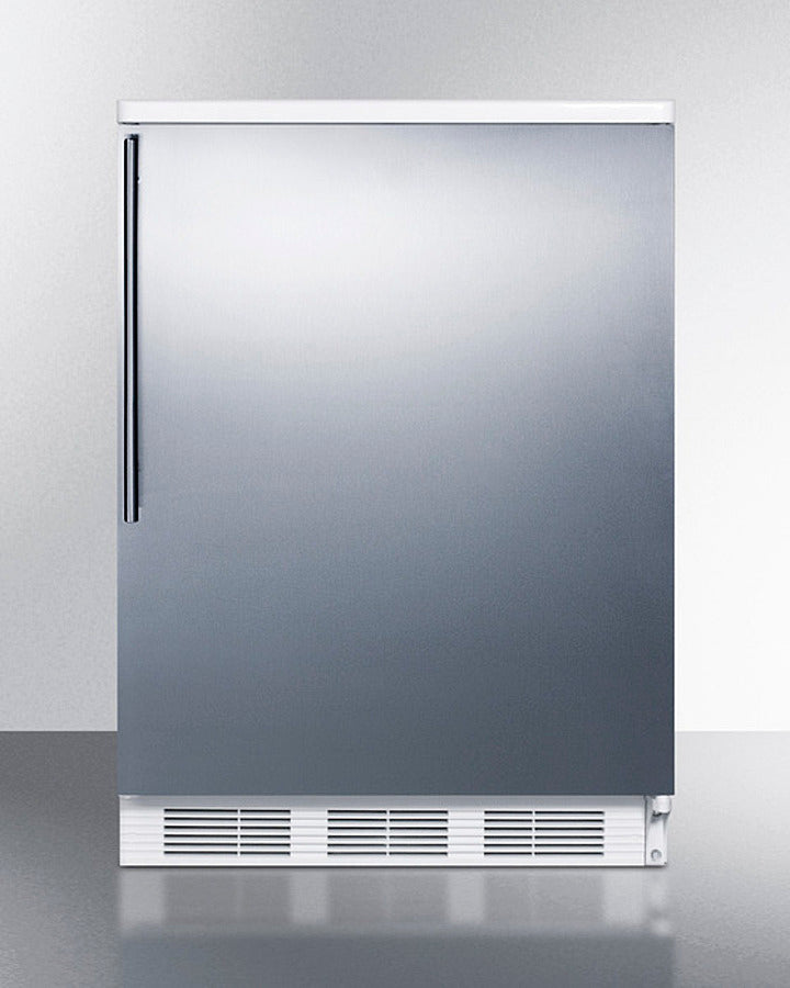 Accucold 24" Wide All-Refrigerator with Thin Handle