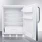 Accucold 24" Wide All-Refrigerator with Towel Bar Handle