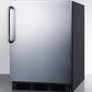 Accucold 24" Wide All-Refrigerator with Towel Bar Handle