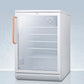 Accucold 24" Wide Beverage Center with Antimicrobial Pure Copper Handle