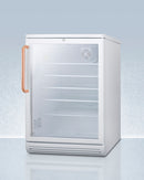 Accucold 24" Wide Beverage Center with Antimicrobial Pure Copper Handle