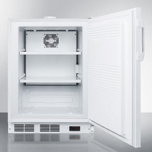 Accucold 24" Wide Built-In All-Freezer Open