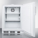 Accucold 24" Wide Built-In All-Freezer Open