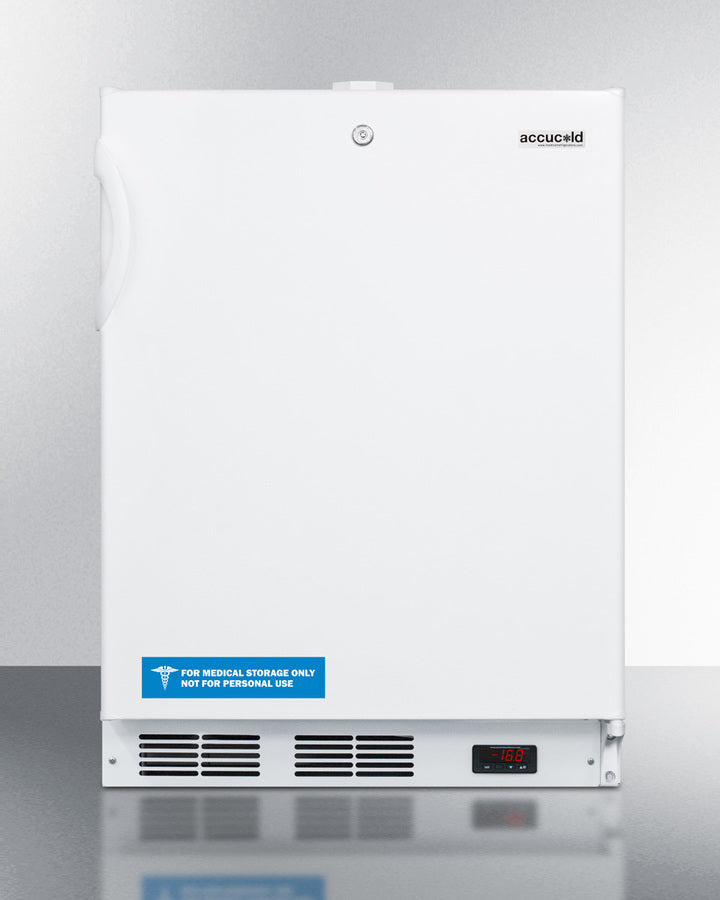 Accucold 24" Wide Built-In All-Freezer ADA Compliant Front