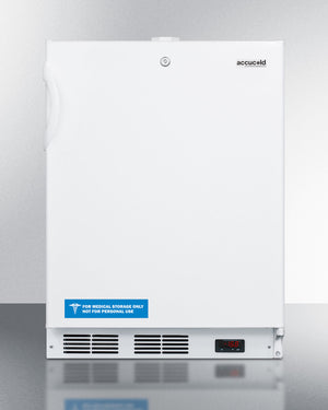 Accucold 24" Wide Built-In All-Freezer ADA Compliant Front