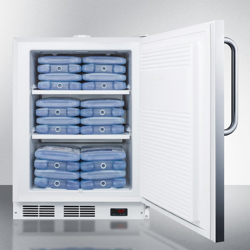 Accucold 24" Wide Built-In All-Freezer ADA Compliant Full