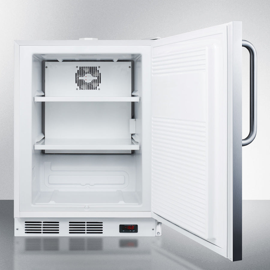 Accucold 24" Wide Built-In All-Freezer ADA Compliant Open