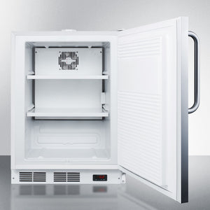 Accucold 24" Wide Built-In All-Freezer ADA Compliant Open