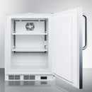 Accucold 24" Wide Built-In All-Freezer ADA Compliant Open