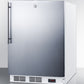 Accucold 24" Wide Built-In All-Freezer ADA Compliant Angle