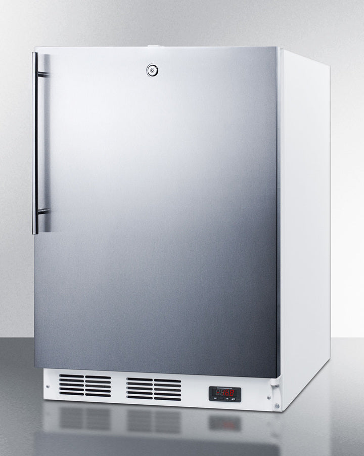 Accucold 24" Wide Built-In All-Freezer ADA Compliant Angle