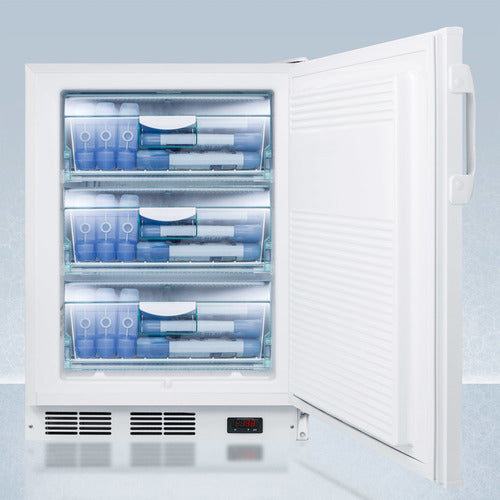 Accucold 24" Wide Built-In All-Freezer, ADA Compliant 