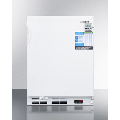 Accucold 24" Wide Built-In All-Freezer, ADA Compliant