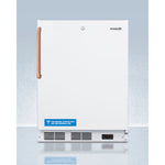 Accucold 24" Wide Built-In All-Freezer with Antimicrobial Pure Copper Handle, ADA Compliant 