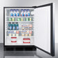 Accucold 24" Wide Built-In All-Refrigerator ADA Compliant