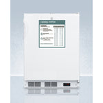 Accucold 24" Wide Built-In All-Refrigerator ADA Compliant