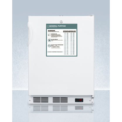 Accucold 24" Wide Built-In All-Refrigerator ADA Compliant