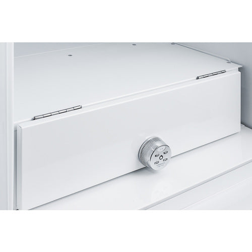Accucold 24" Wide Built-In All-Refrigerator ADA Compliant in White Exterior - FF7LWBIADA