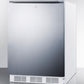 Accucold 24" Wide Built-In All-Refrigerator ADA Compliant with Horizontal Handle