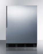 Accucold 24" Wide Built-In All-Refrigerator ADA Compliant with Thin Handle