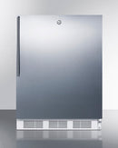 Accucold 24" Wide Built-In All-Refrigerator ADA Compliant with Thin Handle Front