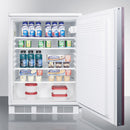Accucold 24" Wide Built-In All-Refrigerator 