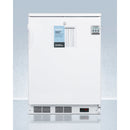 Accucold 24" Wide Built-In All-Refrigerator in White