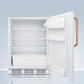 Accucold 24" Wide Built-In All-Refrigerator with Antimicrobial Pure Copper Handle ADA Compliant