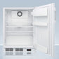 Accucold 24" Wide Built-In All-Refrigerator with Auto Defrost ADA Compliant