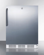 Accucold 24" Wide Built-In All-Refrigerator with Front Lock and Stainless Steel Exterior ADA Compliant