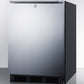 Accucold 24" Wide Built-In All-Refrigerator with Horizontal Handle ADA Compliant