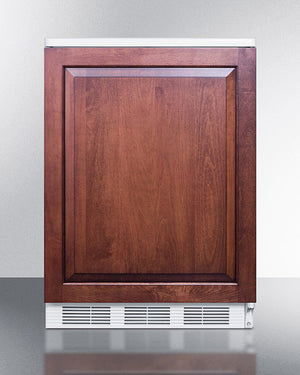 Accucold 24" Wide Built-In All-Refrigerator with Integrated Door Frame Front